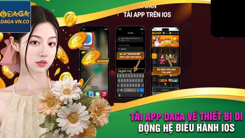 Quy trình tải app DAGA cho IOS